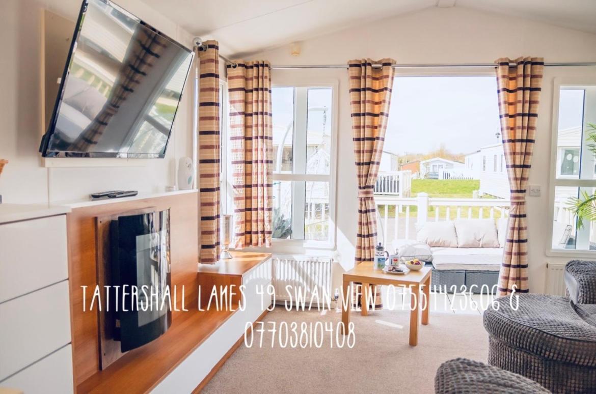 Swan View Retreats # Hottub # Egg Chair # Bbq & Bikes Included 8 Berth Tattershall Exterior photo