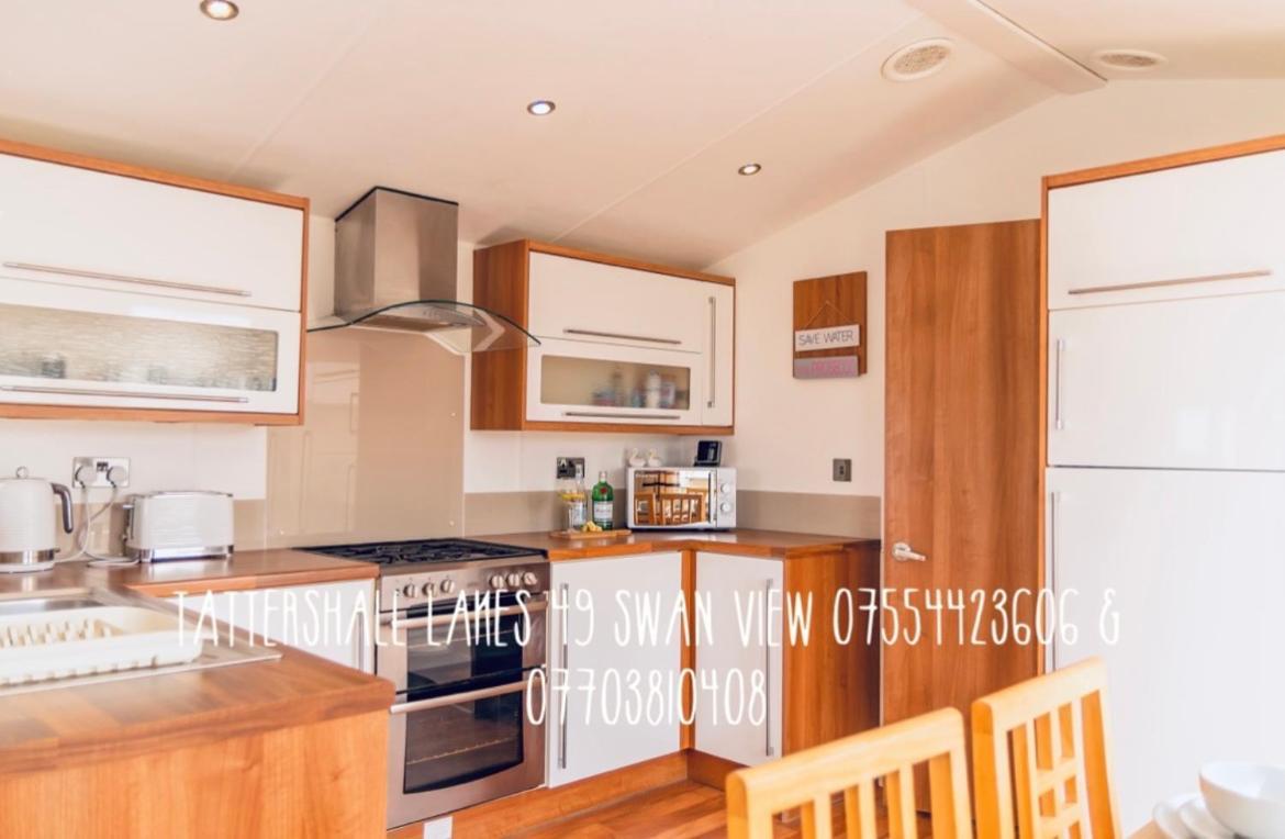 Swan View Retreats # Hottub # Egg Chair # Bbq & Bikes Included 8 Berth Tattershall Exterior photo