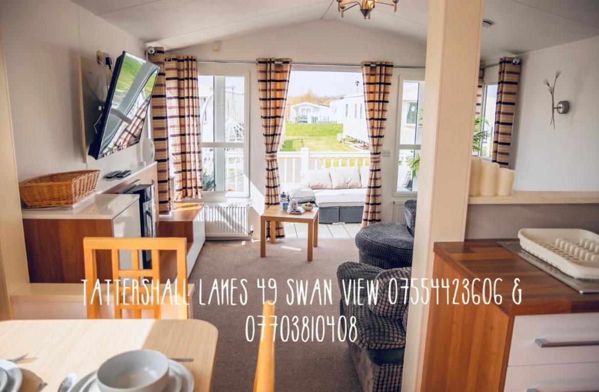 Swan View Retreats # Hottub # Egg Chair # Bbq & Bikes Included 8 Berth Tattershall Exterior photo