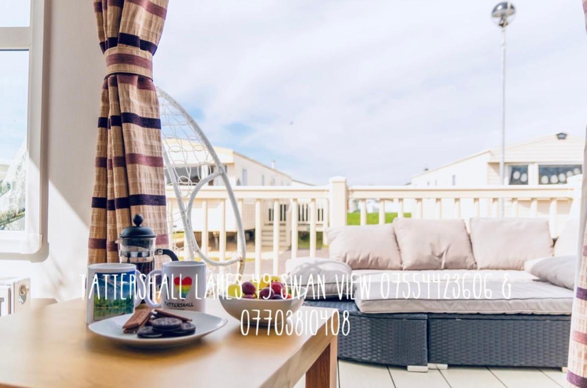 Swan View Retreats # Hottub # Egg Chair # Bbq & Bikes Included 8 Berth Tattershall Exterior photo