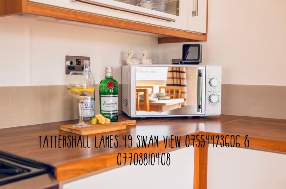 Swan View Retreats # Hottub # Egg Chair # Bbq & Bikes Included 8 Berth Tattershall Exterior photo
